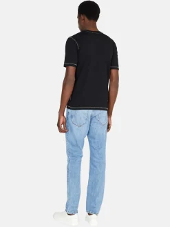 Men Sisley T-Shirts<100% Cotton T-Shirt