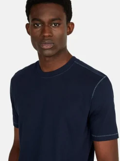 Men Sisley T-Shirts<100% Cotton T-Shirt