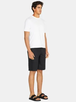 Men Sisley Trousers<100% Linen Bermudas
