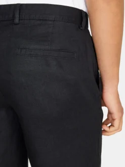 Men Sisley Trousers<100% Linen Bermudas