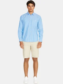 Men Sisley Trousers<100% Linen Bermudas