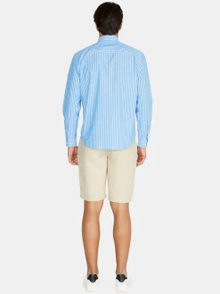 Men Sisley Trousers<100% Linen Bermudas