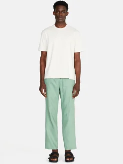 Men Sisley Trousers<100% Linen Joggers