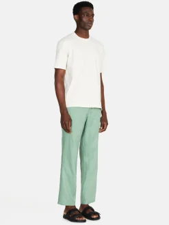 Men Sisley Trousers<100% Linen Joggers