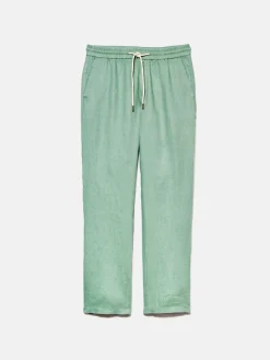 Men Sisley Trousers<100% Linen Joggers