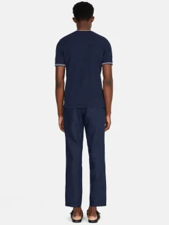 Men Sisley Trousers<100% Linen Joggers
