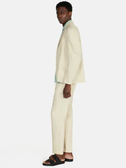 Men Sisley Trousers<100% Linen Joggers