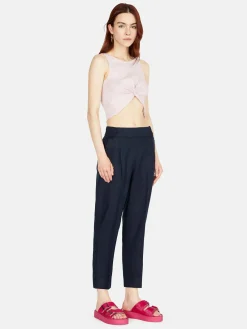 Women Sisley Trousers<100% Linen Joggers
