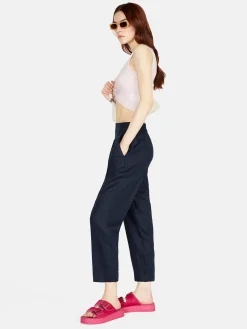 Women Sisley Trousers<100% Linen Joggers