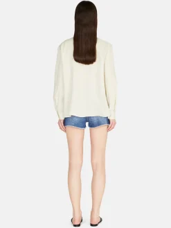 Women Sisley Shirts & Blouses<100% Linen Shirt