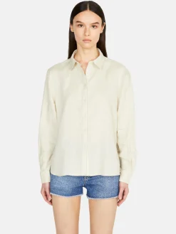 Women Sisley Shirts & Blouses<100% Linen Shirt