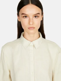 Women Sisley Shirts & Blouses<100% Linen Shirt