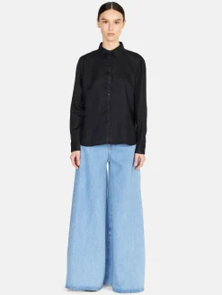 Women Sisley Shirts & Blouses<100% Linen Shirt
