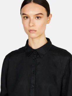 Women Sisley Shirts & Blouses<100% Linen Shirt