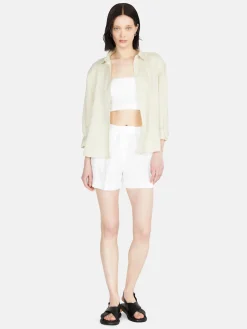 Women Sisley Trousers<100% Linen Shorts