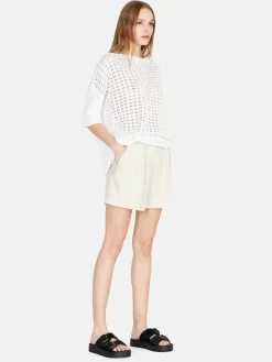 Women Sisley Trousers<100% Linen Shorts