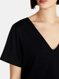 Women Sisley Tops & T-Shirts<100% Recycled Cotton T-Shirt