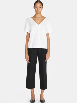 Women Sisley Tops & T-Shirts<100% Recycled Cotton T-Shirt