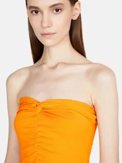 Women Sisley Tops & T-Shirts<Bandeau Top With Curl