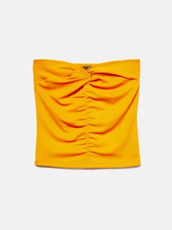 Women Sisley Tops & T-Shirts<Bandeau Top With Curl