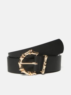 Women Sisley Accessories<Belt With Textured Buckle