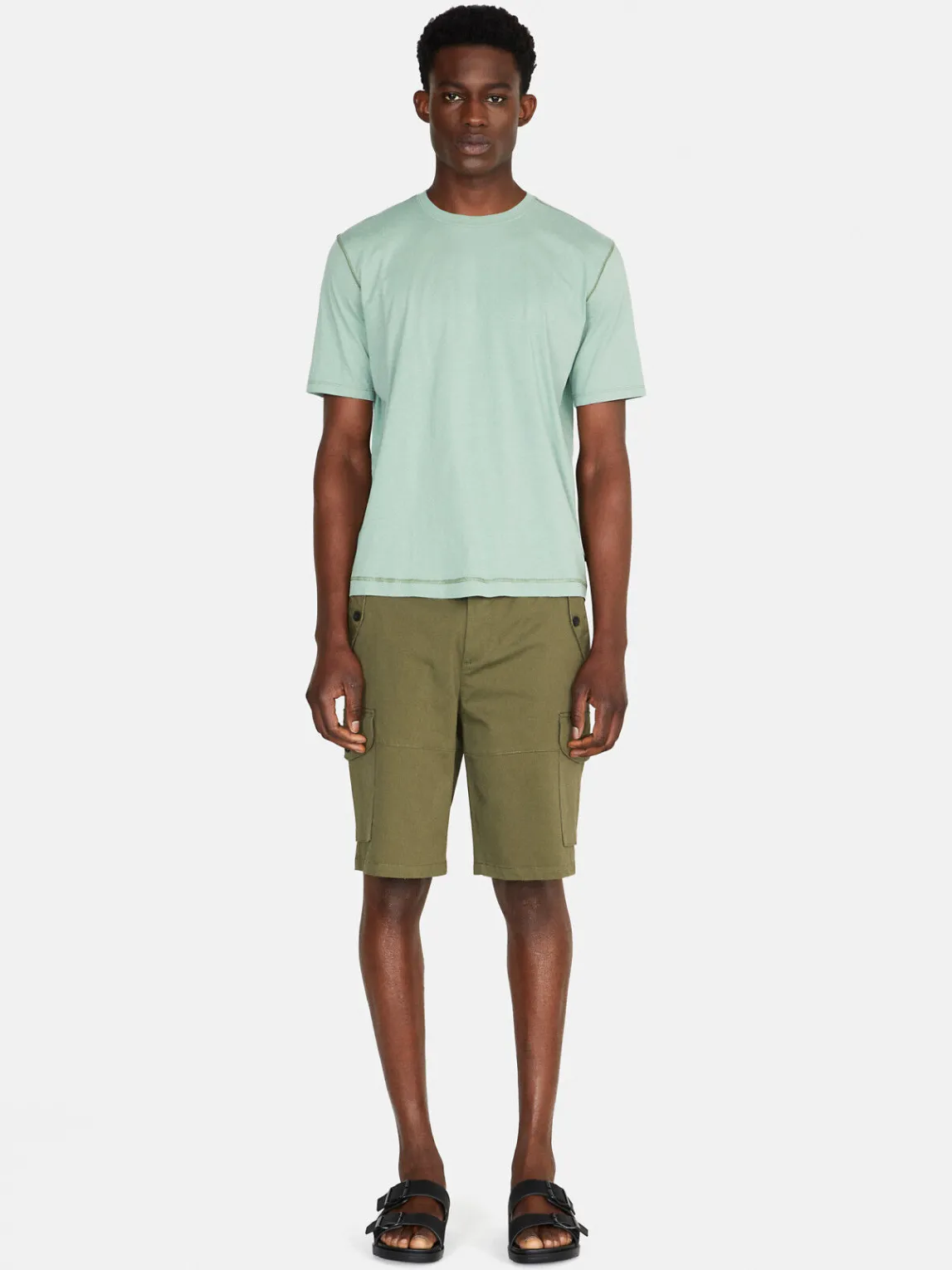 Men Sisley Trousers<Bermudas With Pockets