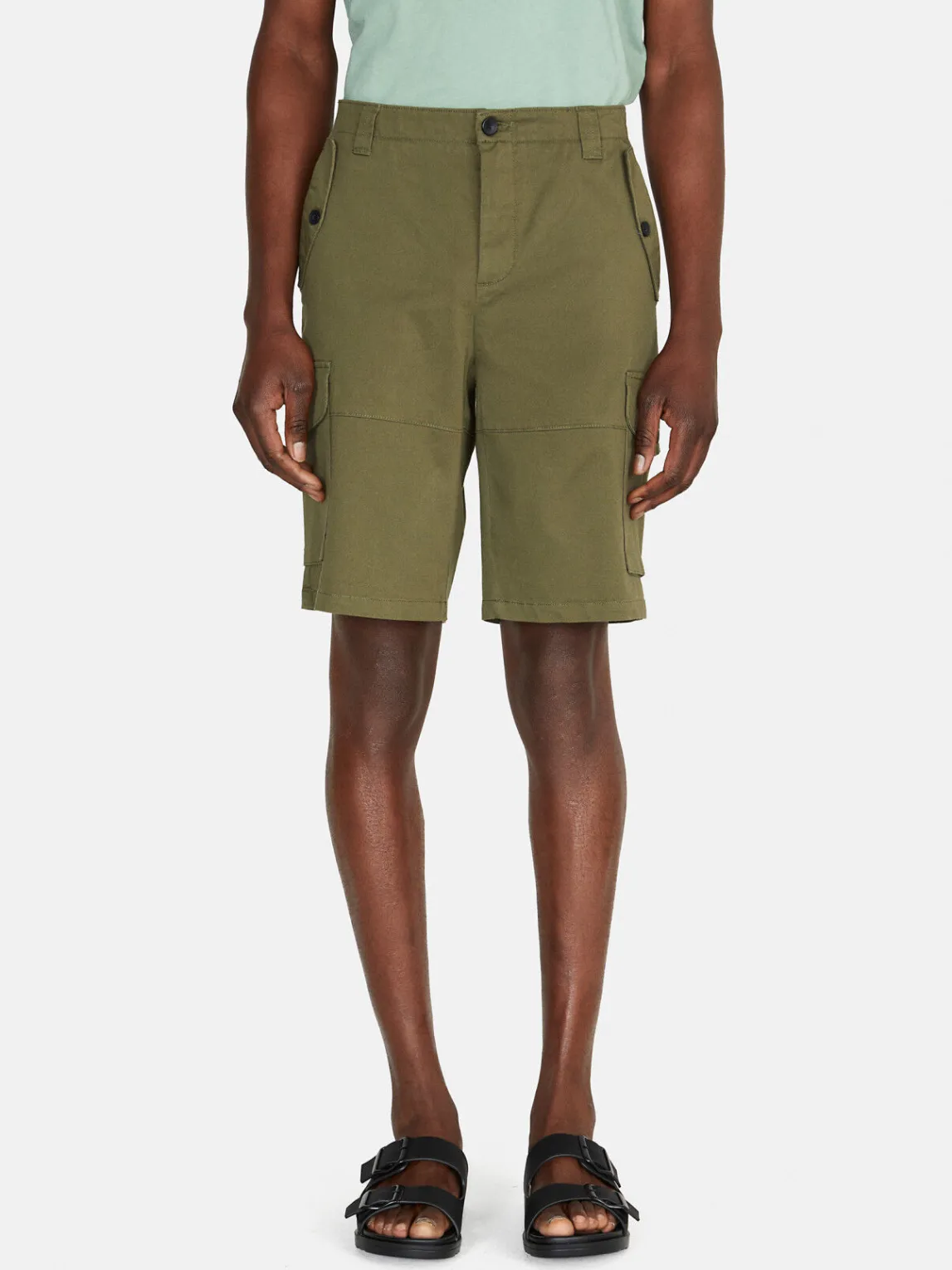 Men Sisley Trousers<Bermudas With Pockets