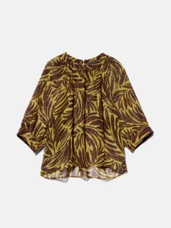 Women Sisley Shirts & Blouses<Blouse In Printed Georgette