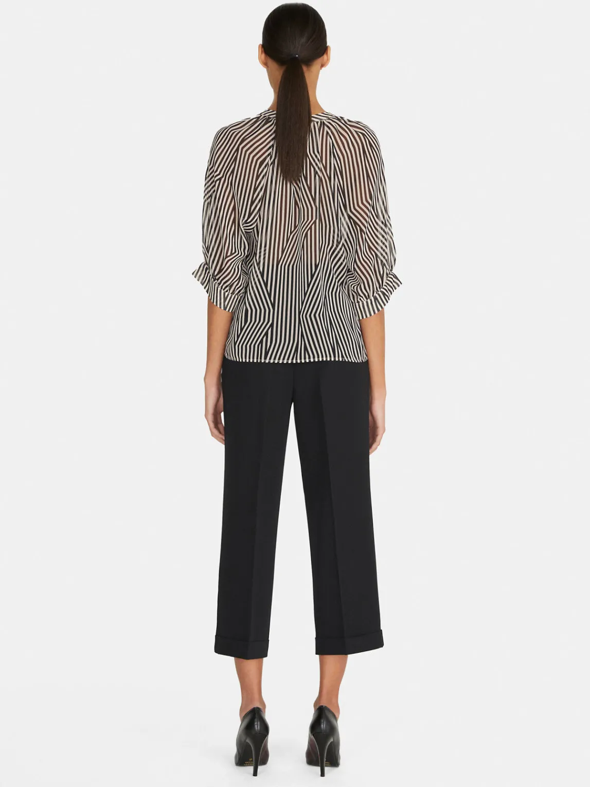 Women Sisley Shirts & Blouses<Blouse In Printed Georgette