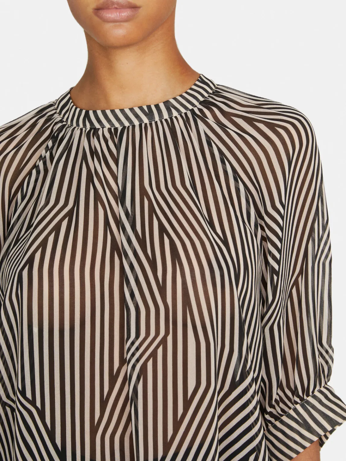 Women Sisley Shirts & Blouses<Blouse In Printed Georgette
