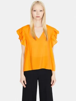 Women Sisley Shirts & Blouses<Blouse With Flaps