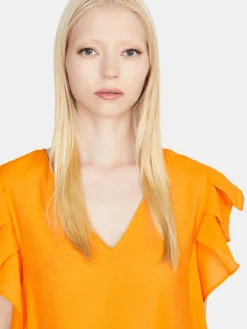 Women Sisley Shirts & Blouses<Blouse With Flaps
