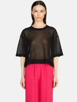 Women Sisley Tops & T-Shirts<Boxy Fit Sweater