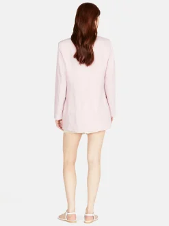 Women Sisley Jackets & Coats<Boy Fit Jacket In Linen Blend