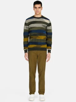 Men Sisley Jumpers & Knitwear<Camouflage Sweater