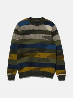 Men Sisley Jumpers & Knitwear<Camouflage Sweater