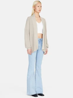 Women Sisley Jumpers & Knitwear<Cardigan With Puff Sleeves