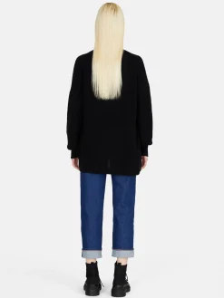 Women Sisley Jumpers & Knitwear<Cardigan With Puff Sleeves