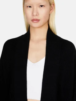 Women Sisley Jumpers & Knitwear<Cardigan With Puff Sleeves