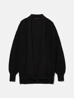 Women Sisley Jumpers & Knitwear<Cardigan With Puff Sleeves