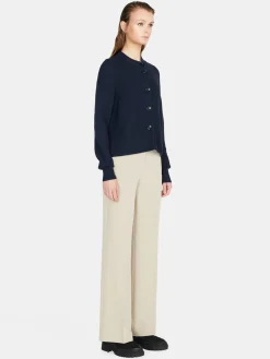 Women Sisley Jumpers & Knitwear<Cardigan With Ruffled Straps