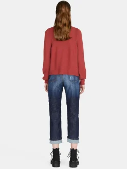 Women Sisley Jumpers & Knitwear<Cardigan With Ruffled Straps