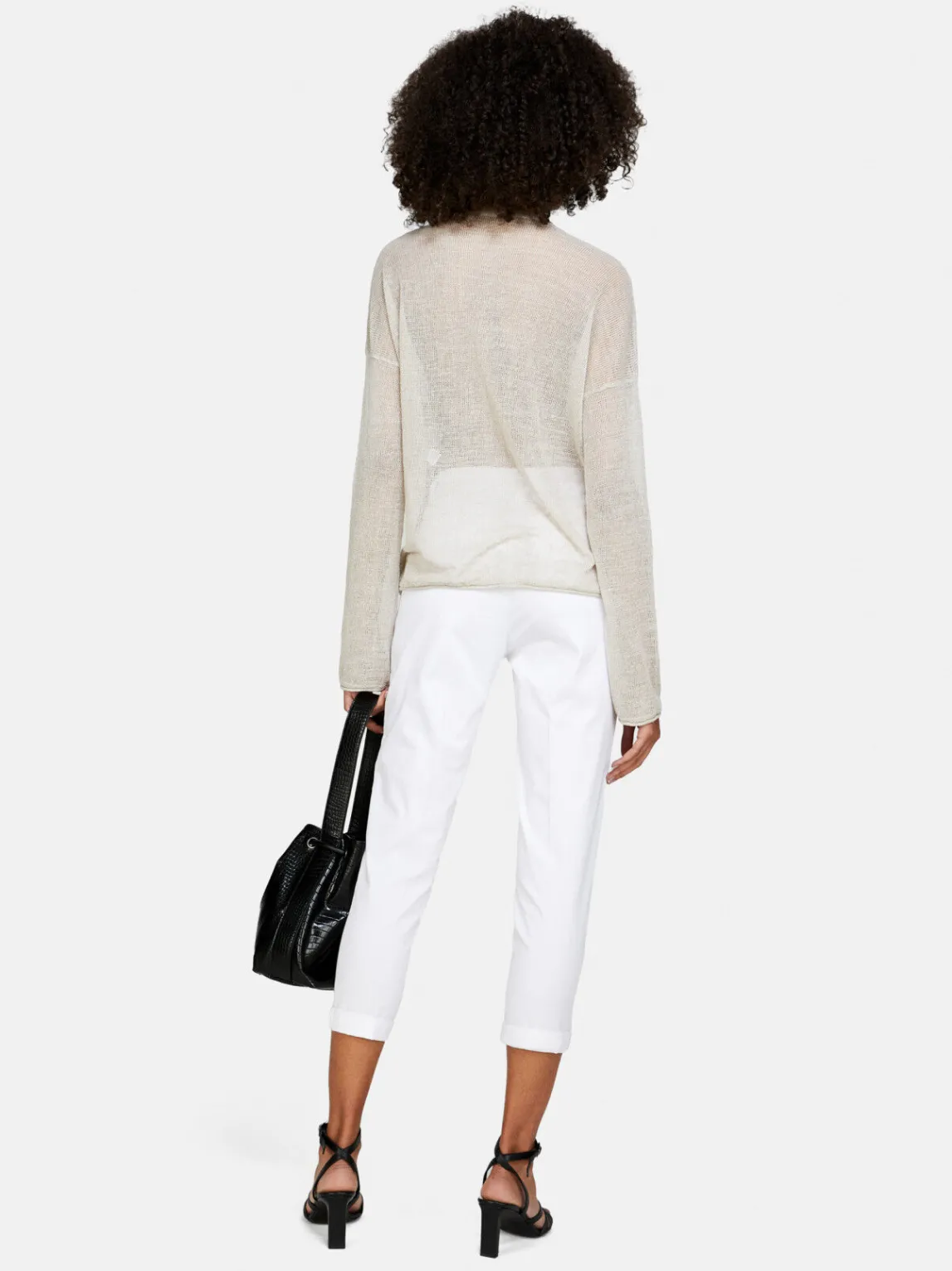 Women Sisley Trousers<Cigarette Trousers With Cuff
