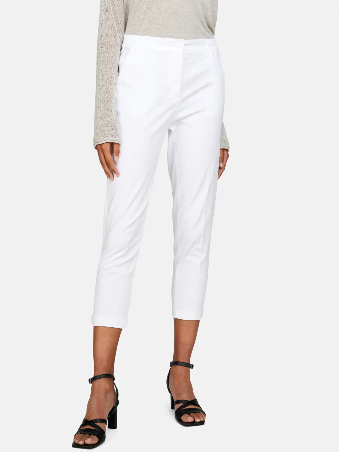 Women Sisley Trousers<Cigarette Trousers With Cuff