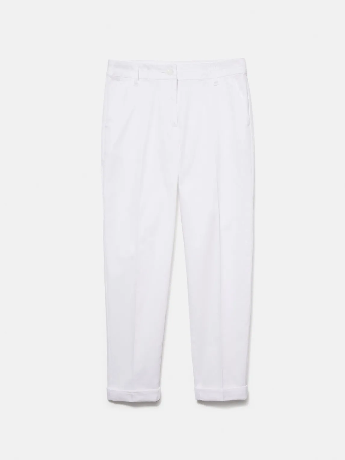 Women Sisley Trousers<Cigarette Trousers With Cuff