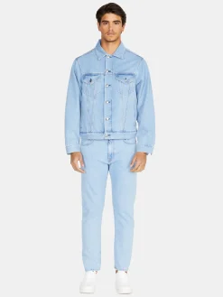 Men Sisley Jackets & Coats<Comfort Fit Denim Jacket