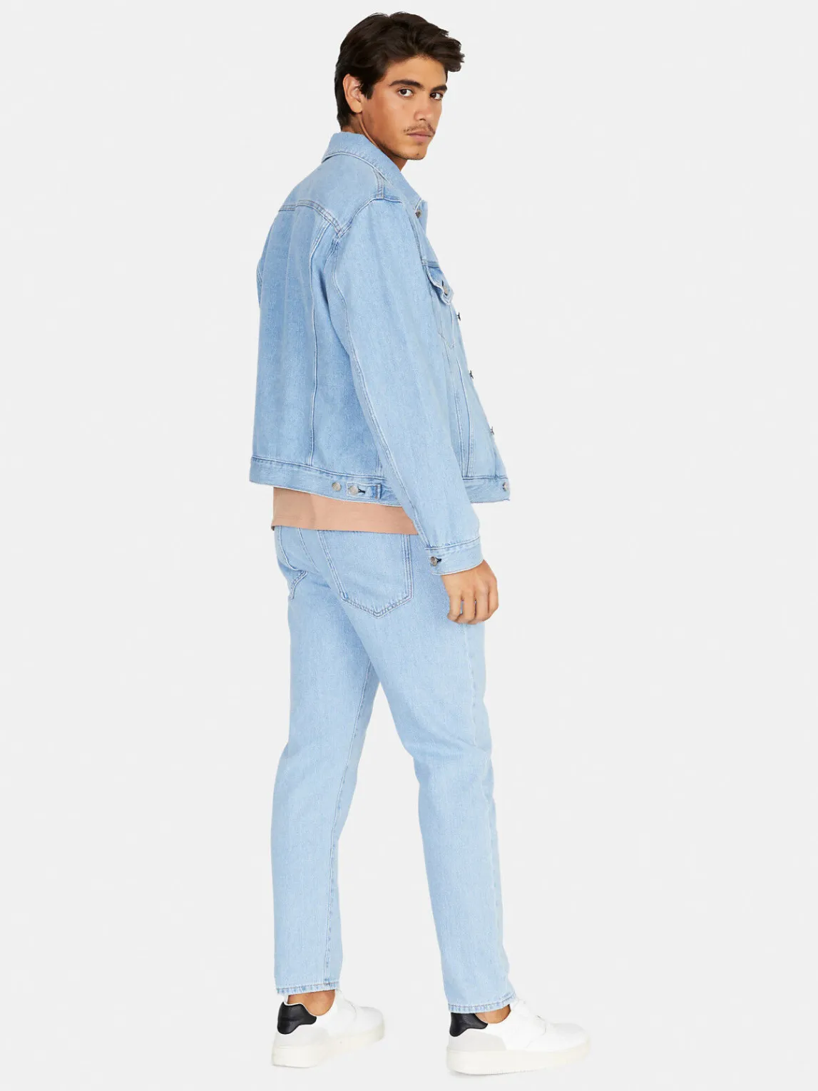 Men Sisley Jackets & Coats<Comfort Fit Denim Jacket
