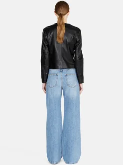 Women Sisley Jackets & Coats<Crew Neck Jacket
