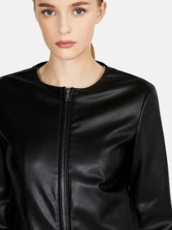 Women Sisley Jackets & Coats<Crew Neck Jacket