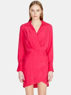 Women Sisley Dresses<Crisscross Dress With Gathering